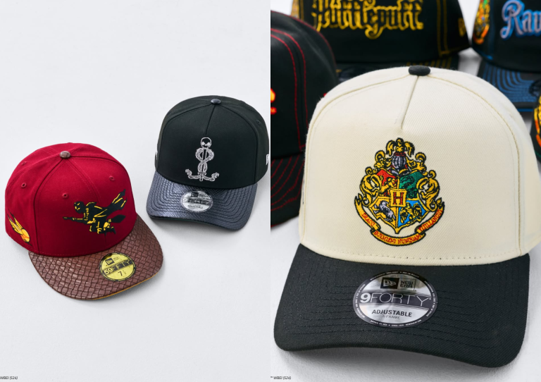 New Era Launches Exclusive Harry Potter Cap Collection Featuring All Four Hogwarts Houses