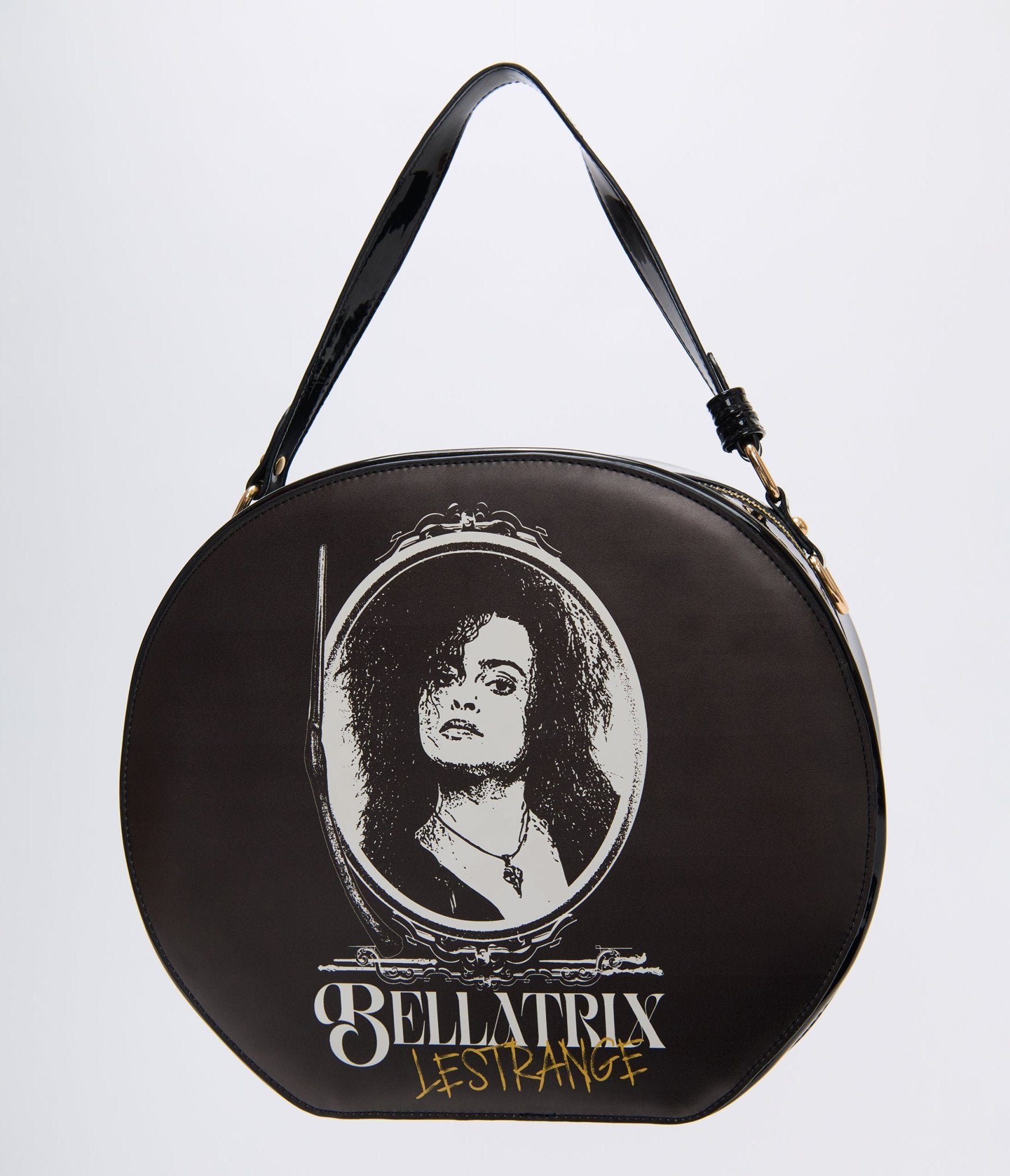 Harry Potter x Unique Vintage Bellatrix Leatherette Circle Bag