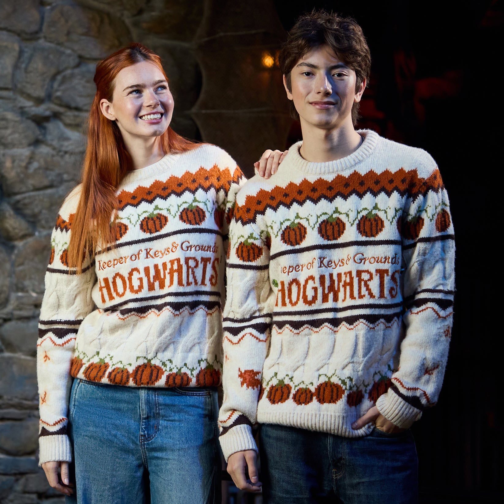 Hagrid's Hut Knitted Sweater from the Hagrid's Hut Collection at the Harry Potter Shop